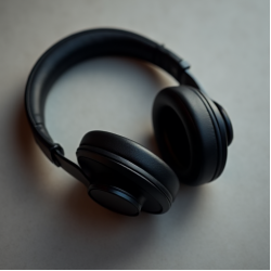 AeroBuds R9 Over-Ear Bluetooth Headphones 60H ANC Black