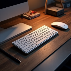 PulseType G2 Bluetooth Slim Keyboard Multi-Device Silver