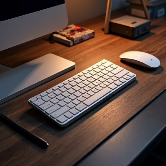 PulseType G2 Bluetooth Slim Keyboard Multi-Device Silver