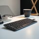 PulseType G2 Bluetooth Slim Keyboard Multi-Device Silver