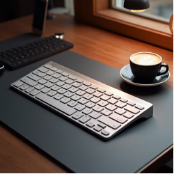 PulseKeys S7 Bluetooth Multi-Device Keyboard Slim Silver