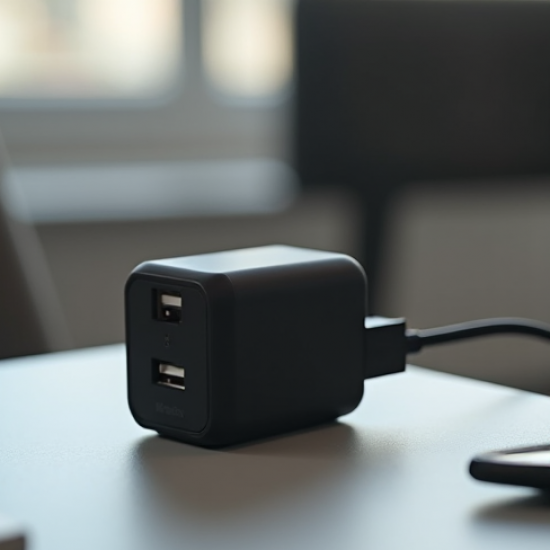 PowerFlow M4 18W USB-A Quick Charge 3.0 Wall Adapter Black
