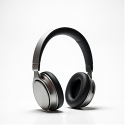 PulseSound S7 Bluetooth Over-Ear Headphones ANC Foldable Silver