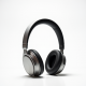 PulseSound S7 Bluetooth Over-Ear Headphones ANC Foldable Silver