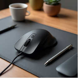 NovaSpark M2 Wired Ergonomic Mouse USB 1600 DPI Black