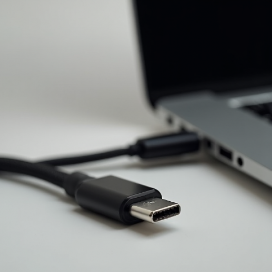 AeroCharge E4 USB-C to USB-C Braided Cable 100W 6ft Gray