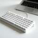 PulseKeys S1 Wired Membrane Keyboard 104-Key Quiet White