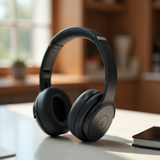 EchoBeats R3 Over-Ear Bluetooth ANC Headphones 60H Gray