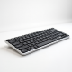PulseType G2 Bluetooth Slim Keyboard Multi-Device Silver