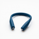SoundPods V4 Neckband Earphones IPX4 Deep Bass Blue