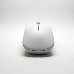 PulsePoint S5 Wireless Mouse 2.4GHz 3-Button 1000 DPI White