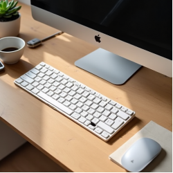 SwiftKeys G3 Wireless Keyboard 2.4GHz Slim Compact White