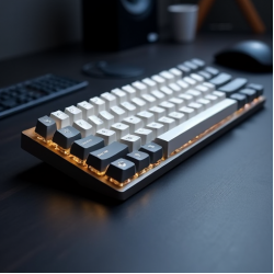 SwiftType S9 Bluetooth Compact 75% Keyboard Silver