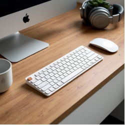 SwiftBoard R3 Wireless Compact Keyboard 2.4GHz Quiet White