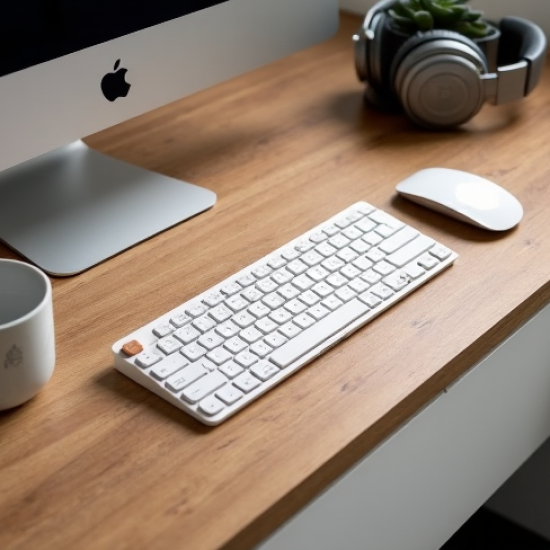 SwiftBoard R3 Wireless Compact Keyboard 2.4GHz Quiet White