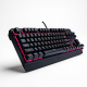 TechKeys E7 Gaming RGB Mechanical Keyboard Speed Switch Black