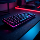 ZenType R1 Gaming Mechanical Keyboard RGB Green Switch Black