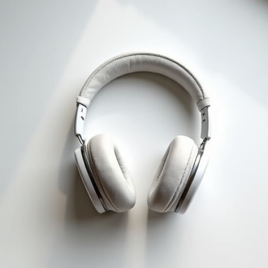 NovaSound E3 Over-Ear Headphones ANC Foldable 50H White