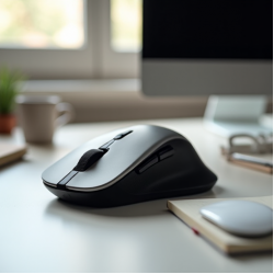 TurboClick G9 Wireless Office Mouse 2.4GHz 1600 DPI Silver