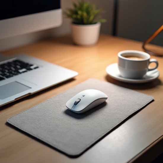 NovaMouse R6 Wired Office Mouse USB 3-Button 1000 DPI White