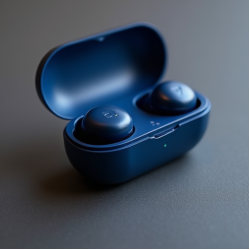 SoundPods M5 TWS Earbuds ANC 5.3 Transparency 40H Blue