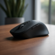 ClickPro Ultra Wireless Vertical Ergonomic Mouse 6-Button Black