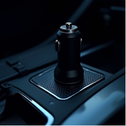 VoltCharge R4 Car Charger Dual USB 24W Fast Charge Black