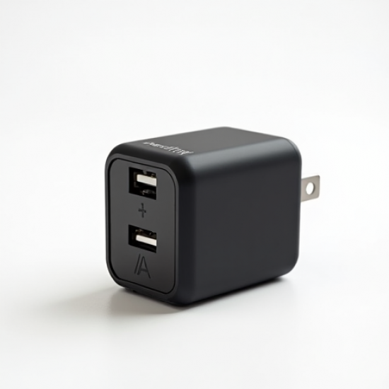 PowerFlow M4 18W USB-A Quick Charge 3.0 Wall Adapter Black