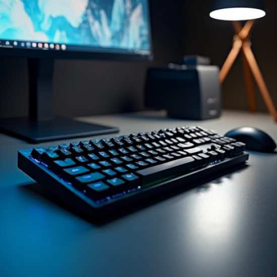 ZenPad M9 Wired Mechanical Keyboard Full-Size Red Switch Blue