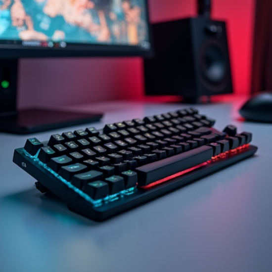 NovaPad R6 Wireless Gaming Keyboard 2.4GHz RGB Gray