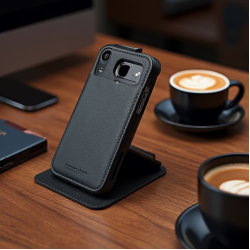 NovaCover Z3 Detachable Magnetic 2-in-1 Phone Wallet Case Black