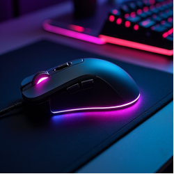 SwiftClick R7 Gaming Mouse RGB Wired 12000 DPI Gray