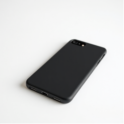 SlimFit E4 Ultra-Thin Frosted Polycarbonate Phone Case Black