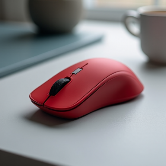 AeroPoint X5 Wireless Mouse 2.4GHz 3-Level DPI Red