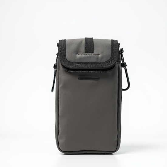 GripCase R4 Pouch Bag Vertical Nylon Phone Carry Case Gray