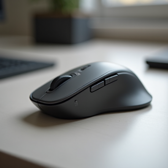 ClickPro Z4 Bluetooth Vertical Mouse Ergonomic 6-Button Silver