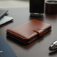 NovaCover R7 Bi-Fold Genuine Leather Case Multiple Card Pockets