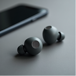 NovaSound Pro TWS Earbuds 5.3 ANC 40H Playback Gray