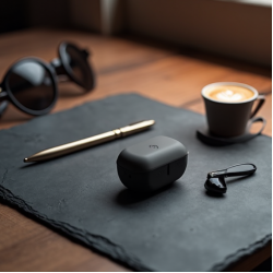 NovaSound Pro TWS Earbuds 5.3 ANC 40H Playback Gray