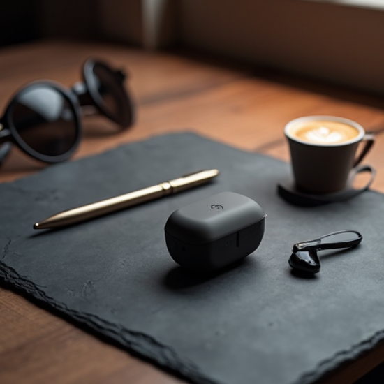 NovaSound Pro TWS Earbuds 5.3 ANC 40H Playback Gray