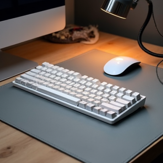 TechType Z9 Wireless Compact Keyboard 2.4GHz 87-Key White