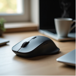 SwiftClick Z7 Wireless Silent Office Mouse 1600 DPI Gray