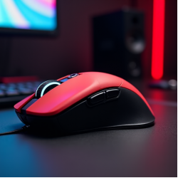 PulseClick Z9 Wireless Gaming Mouse RGB 16000 DPI Red