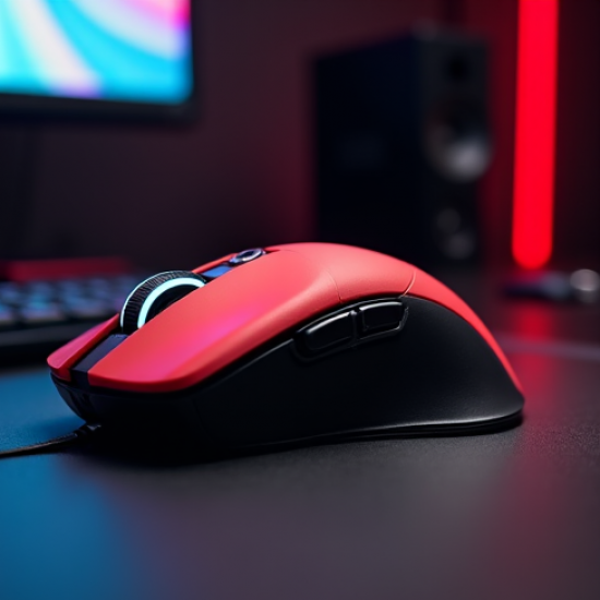 PulseClick Z9 Wireless Gaming Mouse RGB 16000 DPI Red