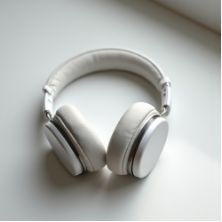 NovaSound E3 Over-Ear Headphones ANC Foldable 50H White
