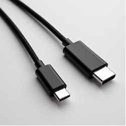 NovaPower R6 USB-C Extension Cable 3A 1m Data + Charge Black
