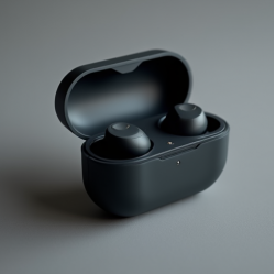 SoundPods X1 True Wireless Earbuds ANC 30H Battery Black