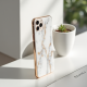 SlimFit Z5 Marble Pattern Hard PC Phone Case White Gold