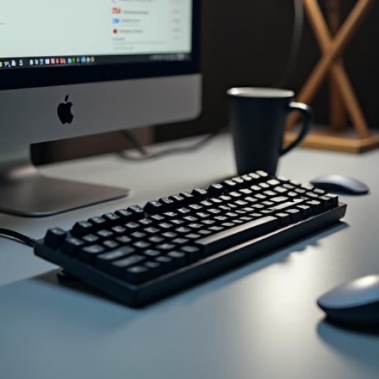 SwiftPad M3 Wired Mechanical Keyboard Full-Size Green Switch Black