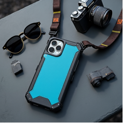 GripCase M7 Shoulder Cross-Body Phone Strap Carry Case Blue